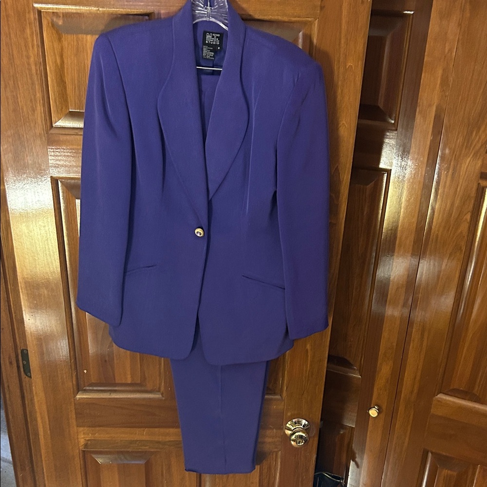 Morgan Taylor Classic Purple Suit